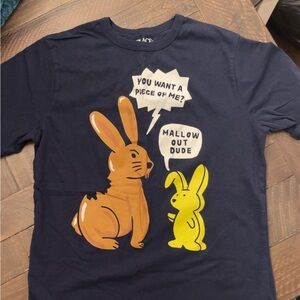 Place Blue and Brown Short Sleeve Tee